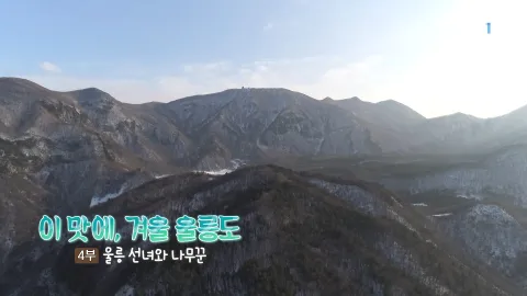 263. 이 맛에, 겨울 울릉도 4부 울릉 선녀와 나무꾼