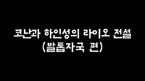 9화  코난과 하인성의 라이오 전설 (발톱자국편)