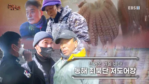 뜨거운 겨울바다, 동해 최북단 저도어장