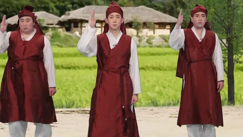 껌을 삼키면 안 돼요!