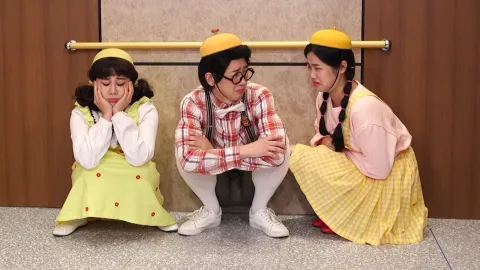 엘리베이터에서 뛰면 안 돼요!