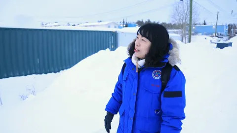 760. 겨울왕국, 캐나다 서부-천상의 빛, 오로라 투어