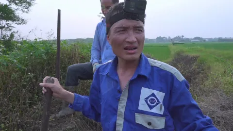 베트남 뱀 마을 사람들