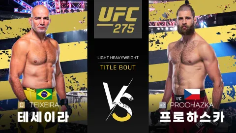 글로버 테세이라 vs 유리 프로하스카 [UFC 275] 하이라이트