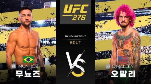 페드로 무뇨즈 vs 션 오말리 [UFC 276] 하이라이트