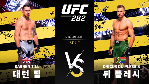 대런 틸 vs 드리퀴스 뒤 플레시 [UFC 282] 하이라이트
