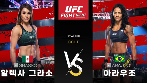 알렉사 그라소 vs 아라우조 [UFC FIGHT NIGHT] 하이라이트