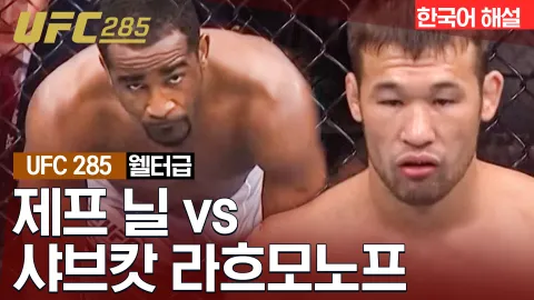 제프 닐 vs 샤브캇 라흐모노프 [UFC 285] 하이라이트