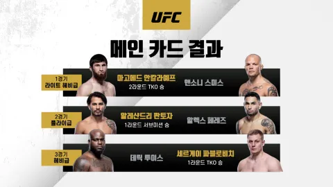 조셀린 에드워즈 vs 김지연 [UFC REVIEW FIGHT SHOW] 하이라이트