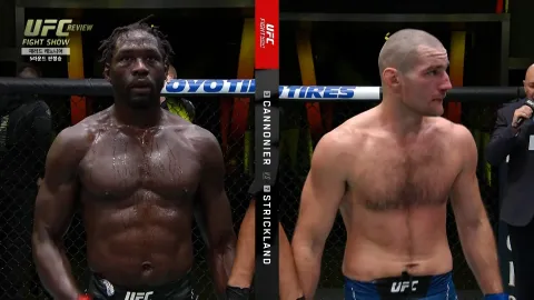 재러드 캐노니어 vs 션 스트릭랜드 [UFC REVIEW FIGHT SHOW] 하이라이트