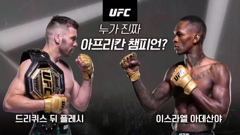드리퀴스 뒤 플레시 vs 이스라엘 아데산야 [UFC 305]