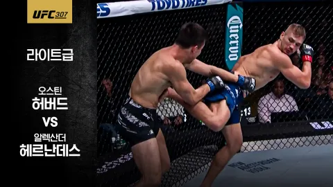 오스틴 허버드 vs 알렉산더 헤르난데스 [UFC 307] 하이라이트