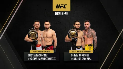 이슬람 마카체프 vs 헤나토 모이카노 [UFC 311]