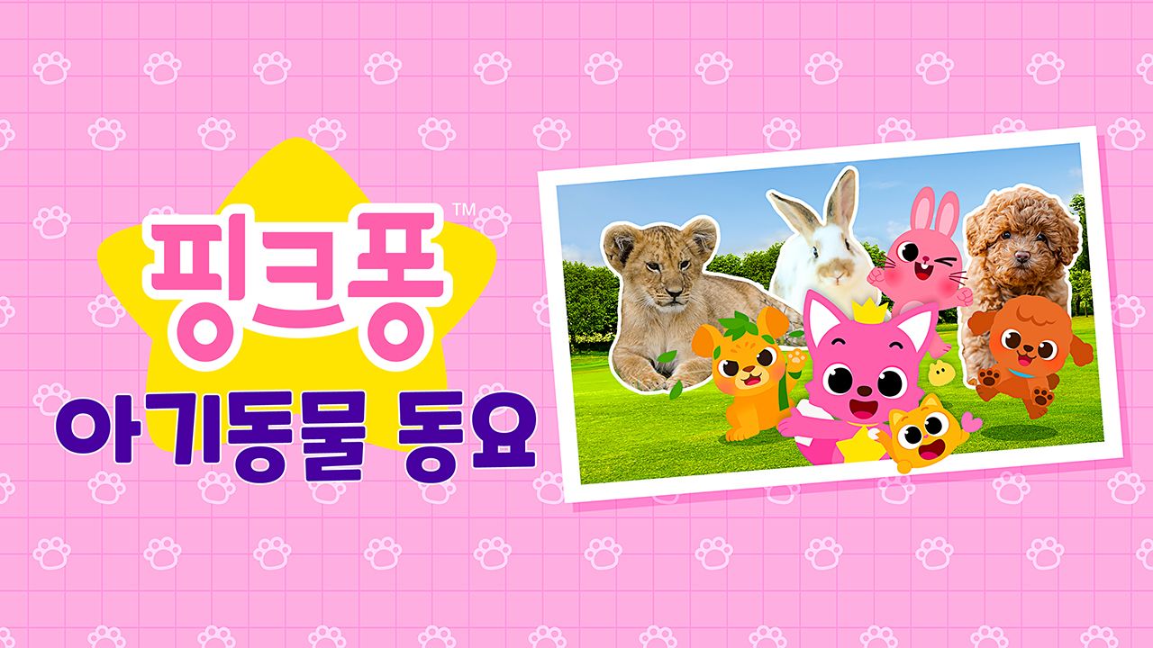 핑크퐁 아기동물 동요