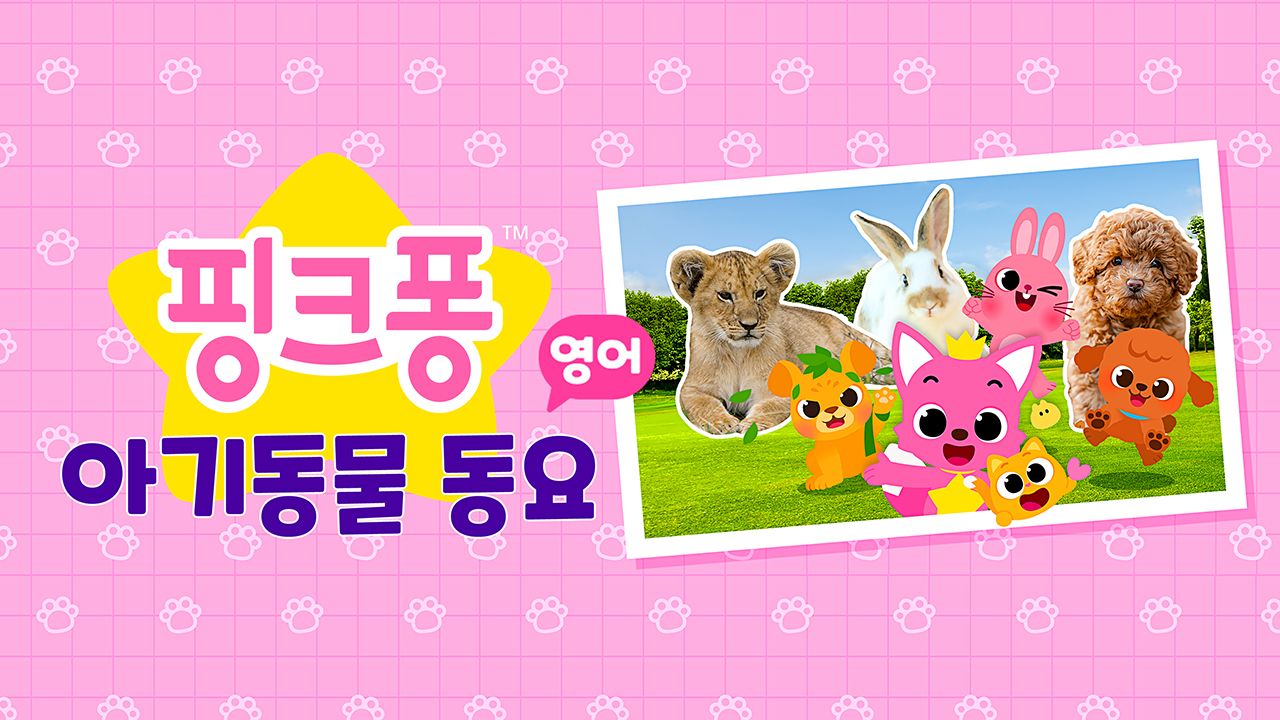 핑크퐁 아기동물 동요 (영어)