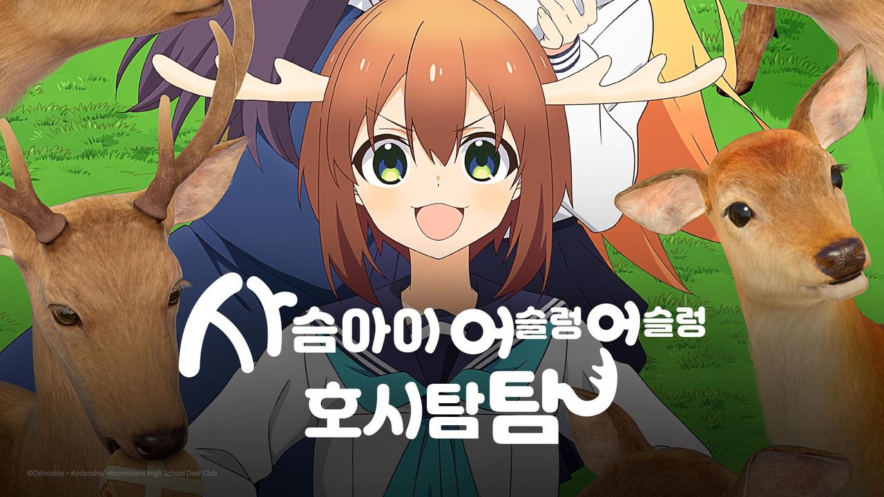 사슴 아이 어슬렁어슬렁 호시탐탐