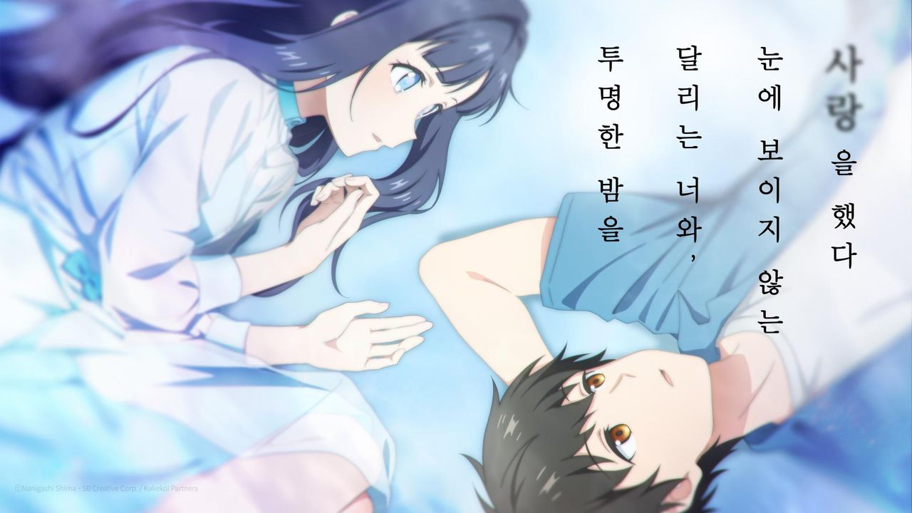 투명한 밤을 달리는 너와, 눈에 보이지 않는 사랑을 했다