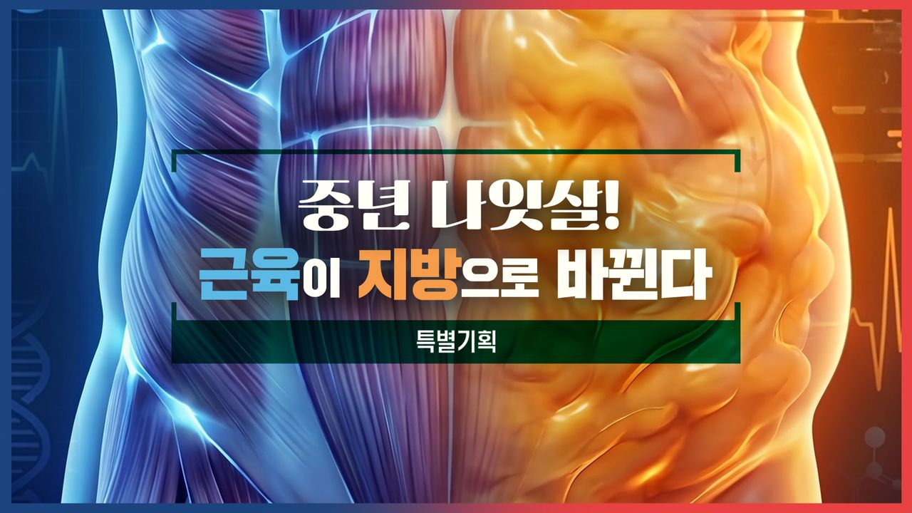 특별기획 중년 나잇살! 근육이 지방으로 바뀐다