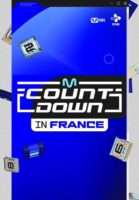 M COUNTDOWN IN FRANCE·티비착