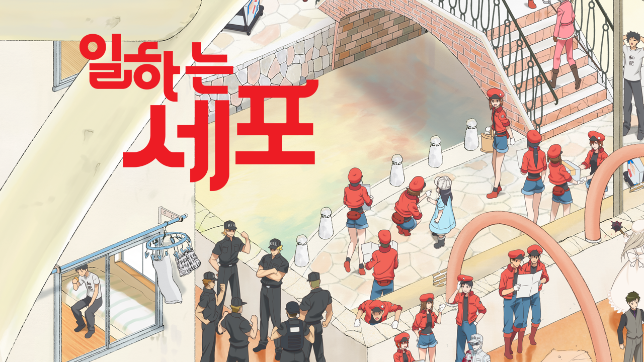 일하는 세포 (자막)