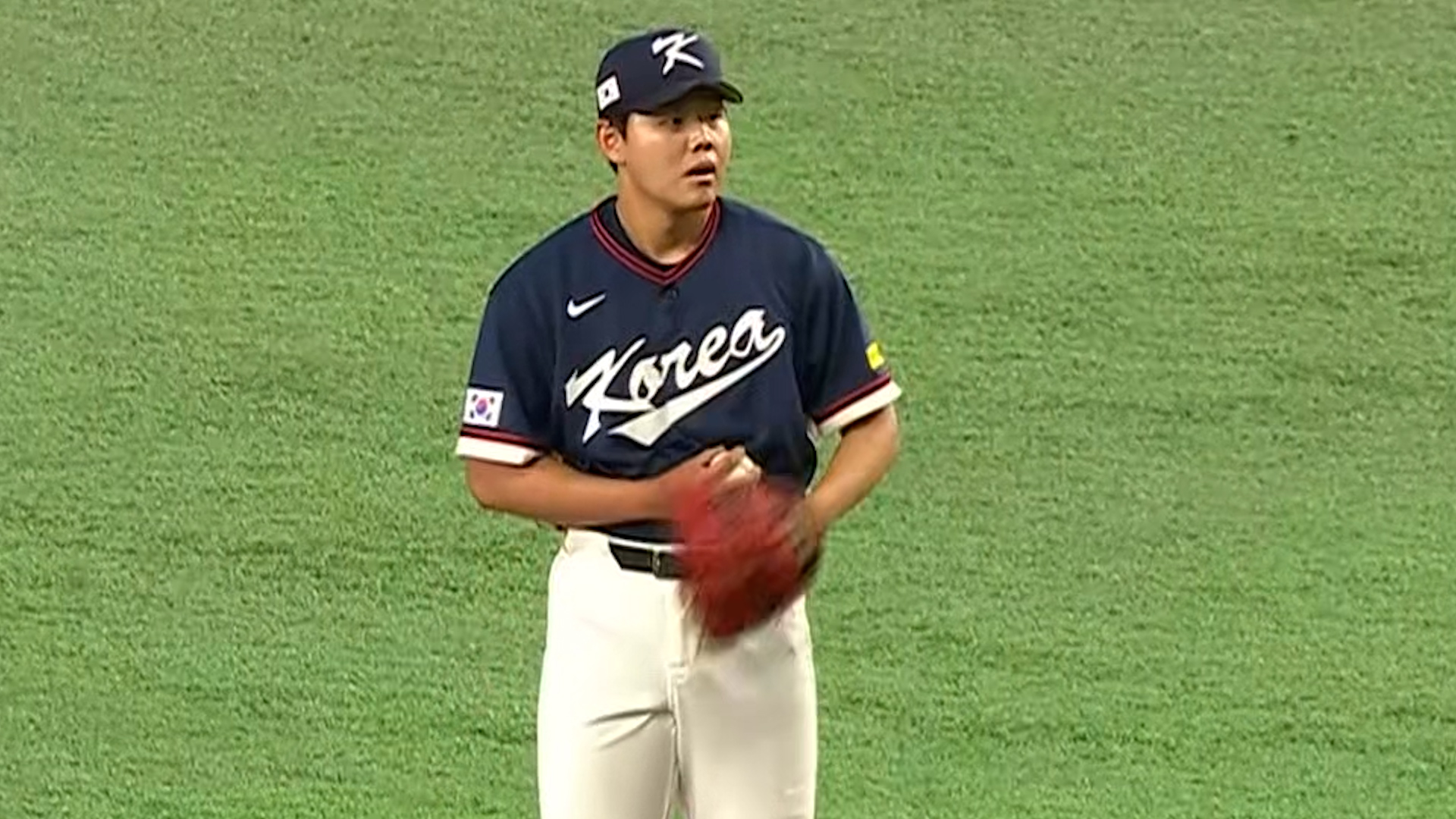 TVING WBC 클립 썸네일: 소형준 홈런 허용 장면