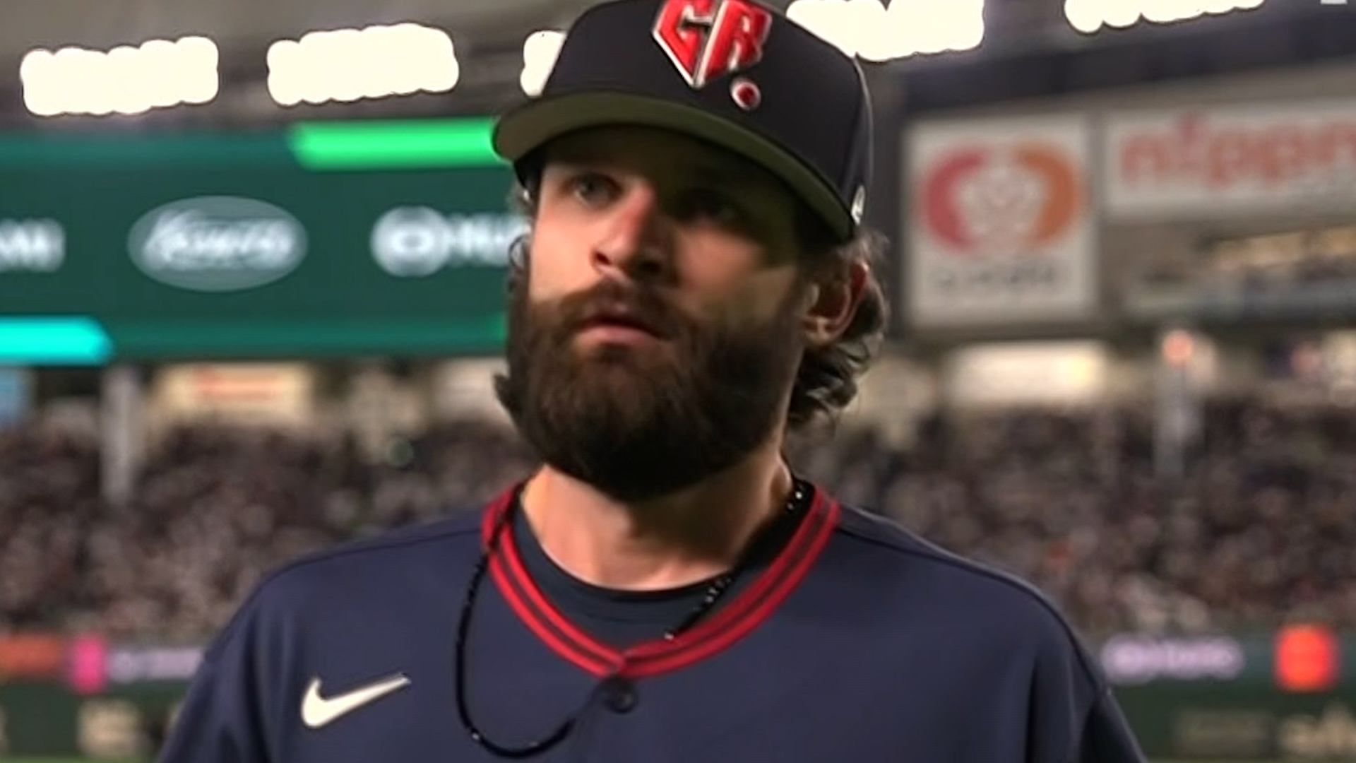 TVING WBC 클립 - 실점 위기를 막고 포효하는 사토리아