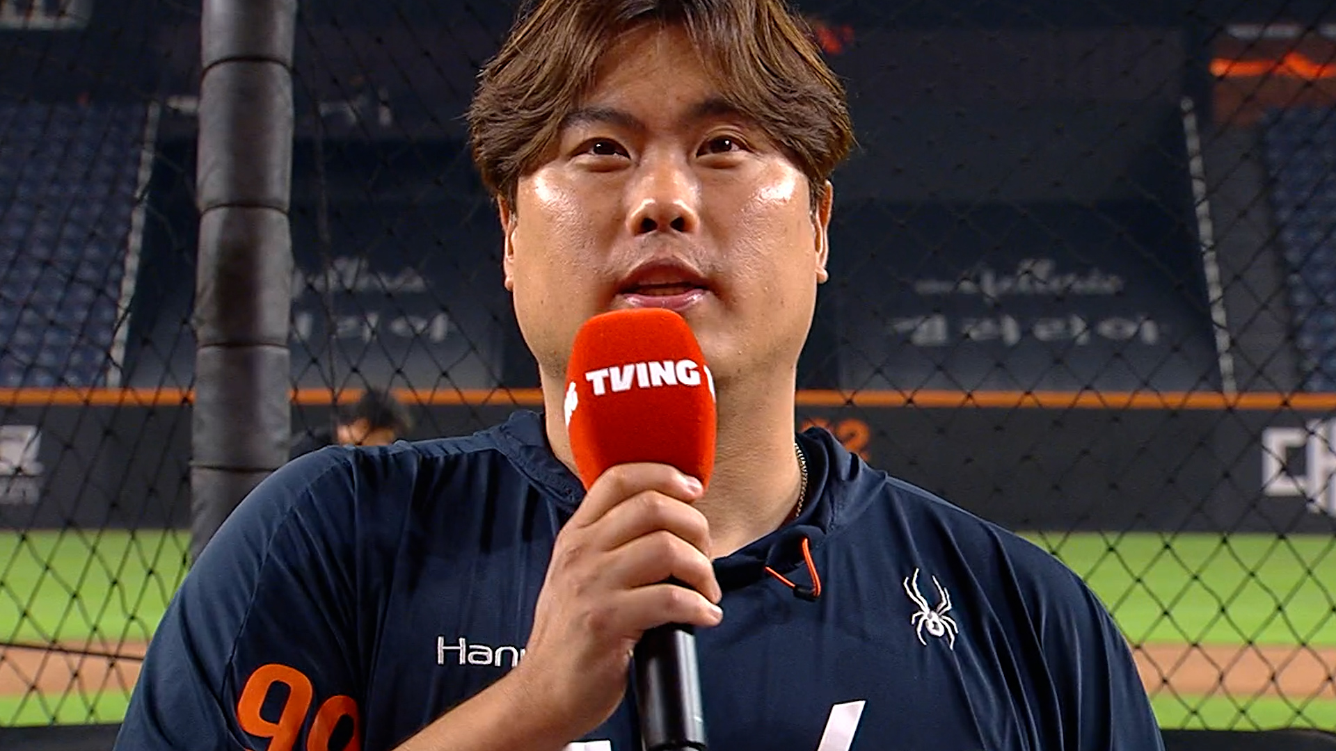 [한화] 2025/9/2 티빙슈퍼매치: 퇴근길 라이브 - 류현진 인터뷰 | TVING