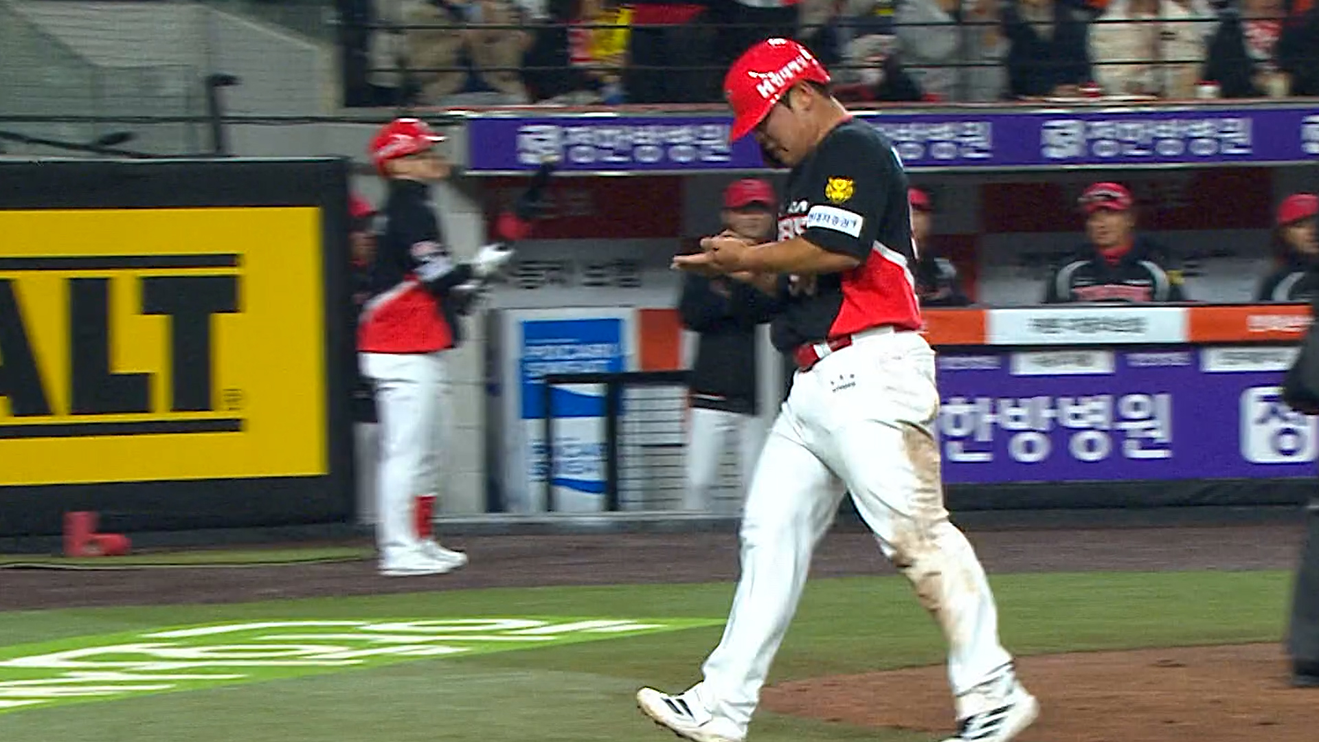 KIA vs 한화 경기 중 김호령 타석 관련 장면 썸네일