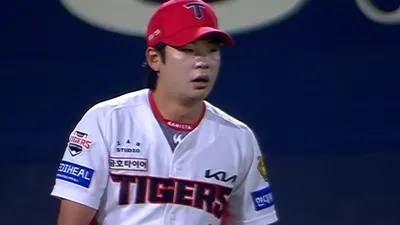 KIA] 2026/5/14 '완벽한 다이빙 캐치' 박정우의 호수비 | TVING