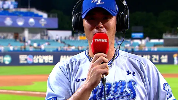 [삼성] 2026/9/1 티빙슈퍼매치: 김재윤 인터뷰