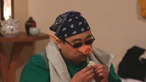 저팔계의 겨울 피부 사랑